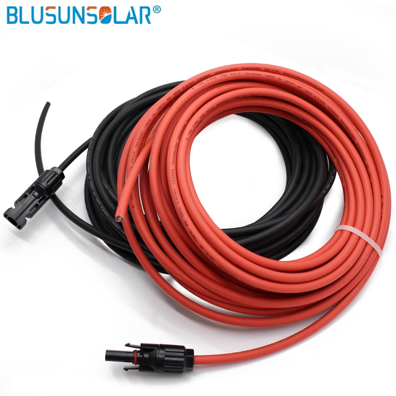 1 Pair M/F Solar Extension Cable