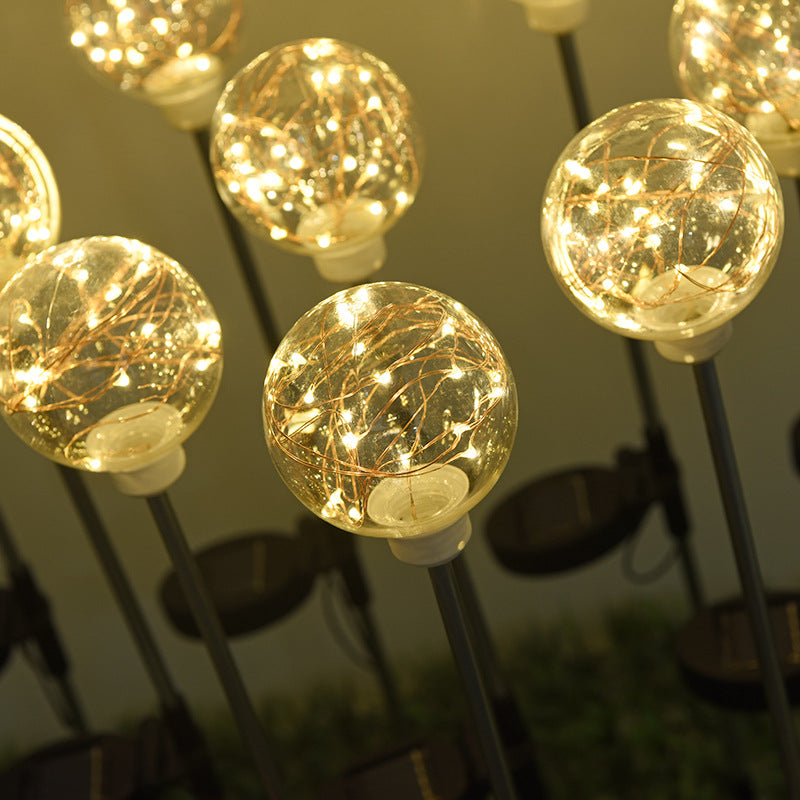 Outdoor Solar Garden Ball Light- Single