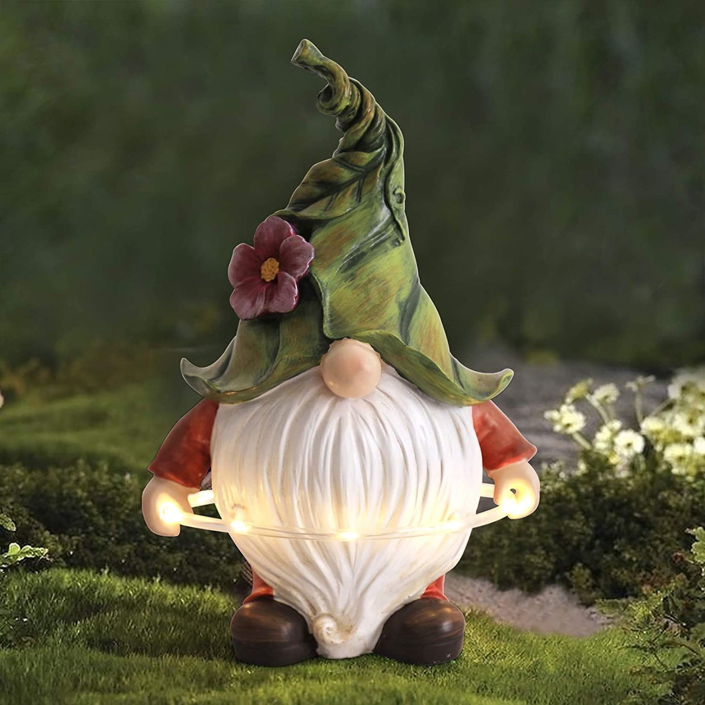 Solar Outdoor Yard Gnome