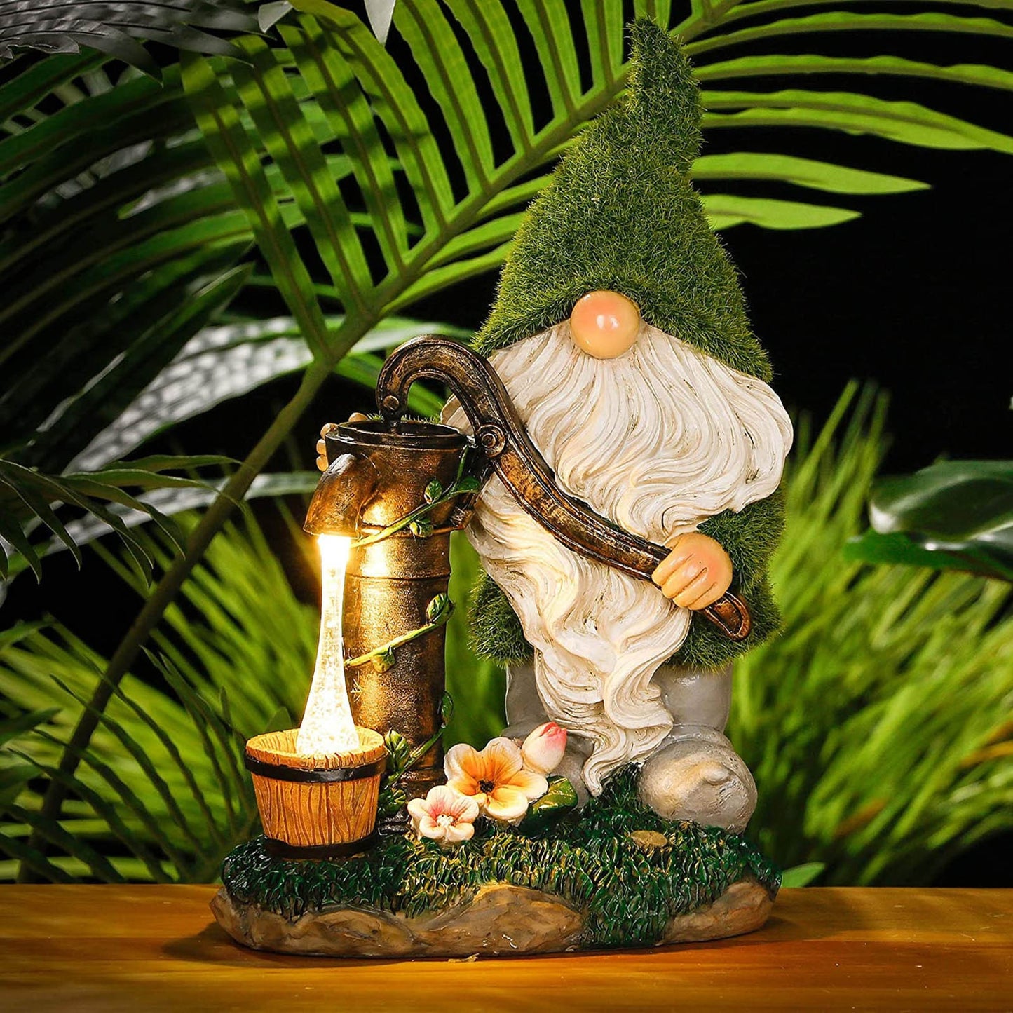 Solar Outdoor Yard Gnome