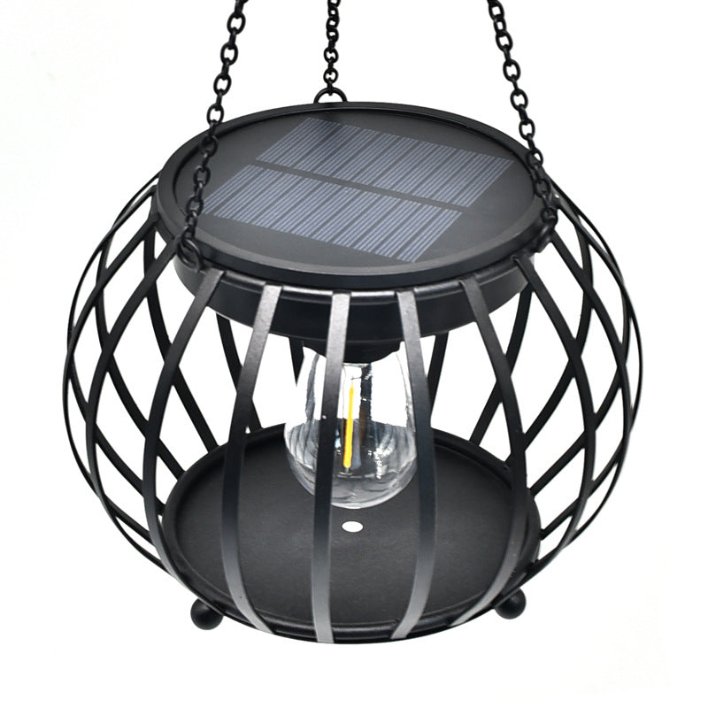 Solar Pumpkin Lantern